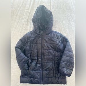 GAP Kids Winter Jacket Navy Blue Size XS Size 4/5 Girls